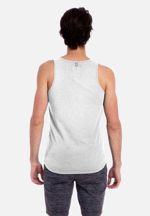 Apologies Aside - Secret Sign Vest – White