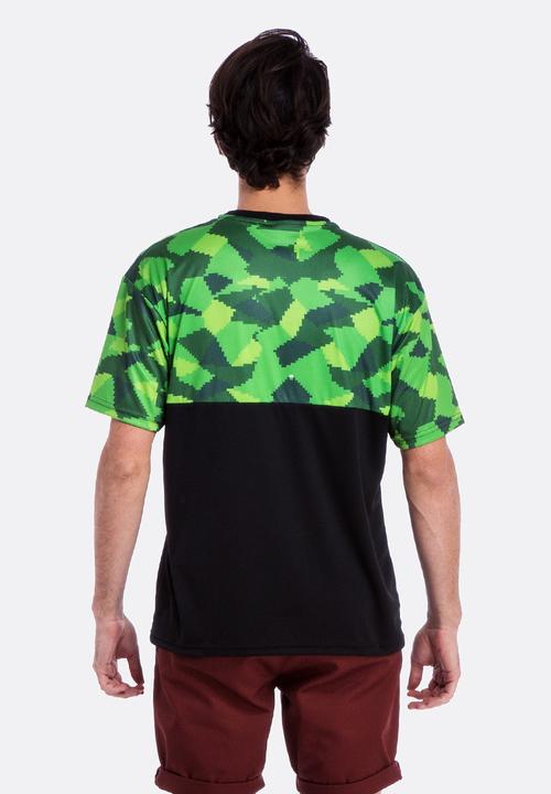 2Bop - Tiger Heli Cammo Tee – Green & Black 