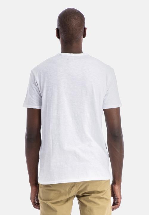 Ben Sherman - Map Guitar Tee – White 
