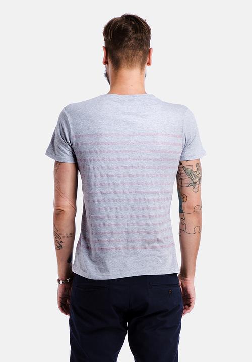 Angry Minds - Stripey SS Tee 