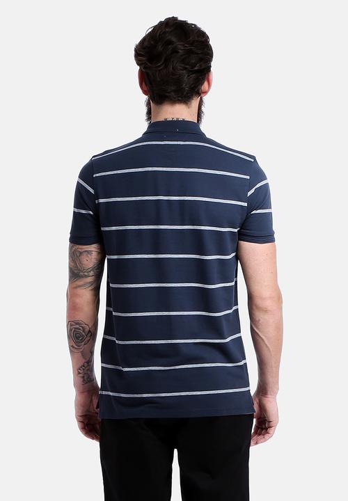 Lyle & Scott - Stripe Golfer 