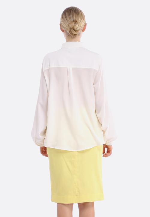 Blackeyed Susan - Tuxedo Shirt – Black & White