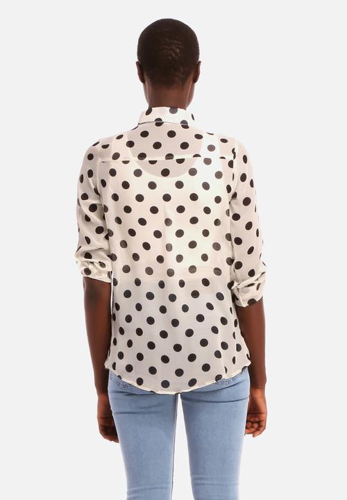 Goldie - Olivia Dot Blouse