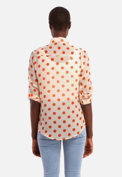 Goldie - Olivia Dot Blouse