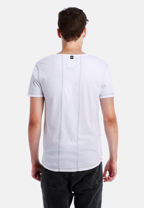 Apologies Aside - Optical White Tee 