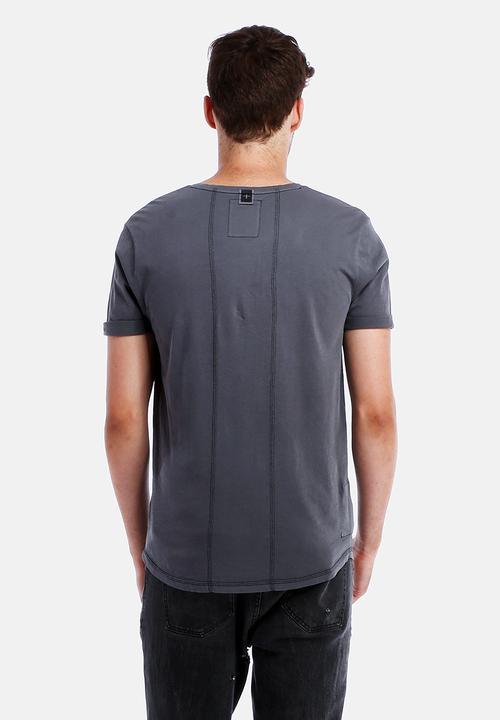 Apologies Aside - Steel Grey Tee