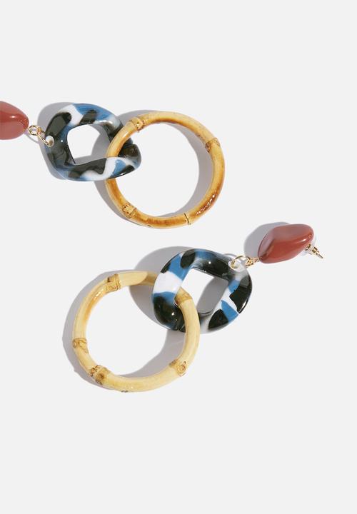 Superbalist - Mischa statement earrings - multi