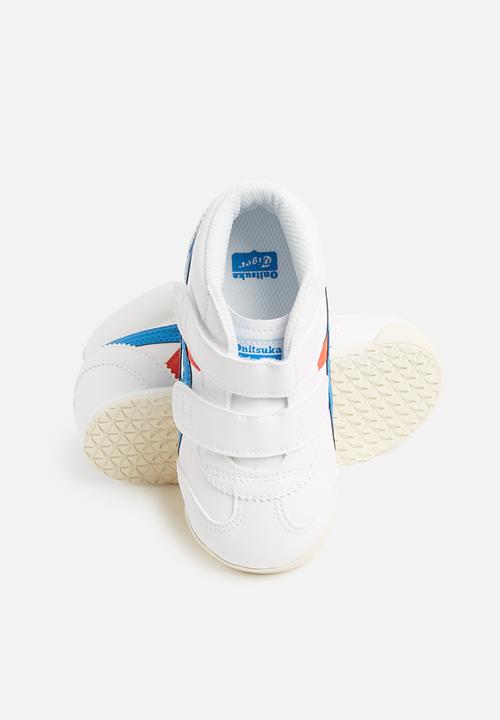 Onitsuka Tiger - Mexico Mid Runner TS - white/directoire blue