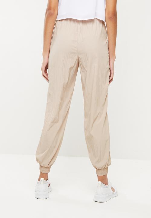 Missguided - Shell suit trouser - beige