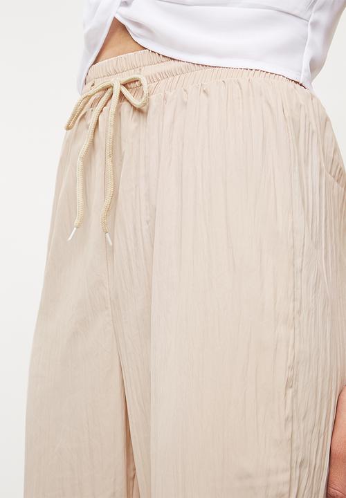 Missguided - Shell suit trouser - beige