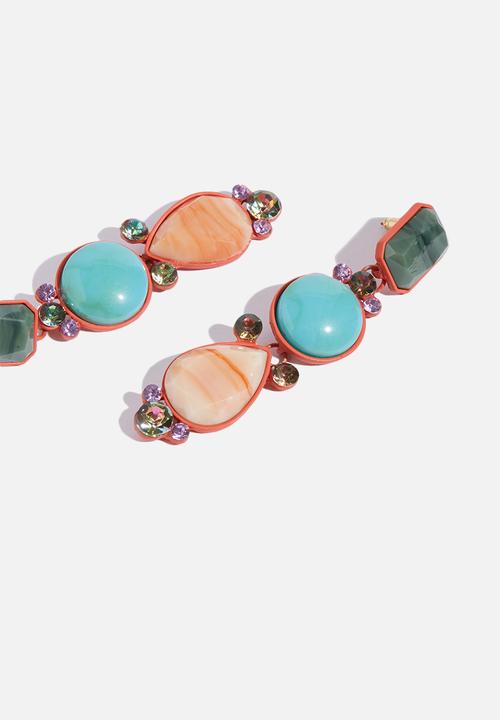 Superbalist - Elle statement earrings - multi