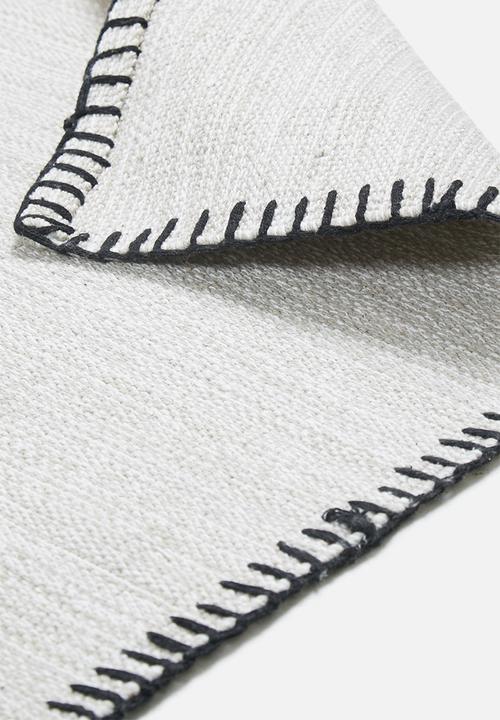 Sixth Floor - Lauren rug - black