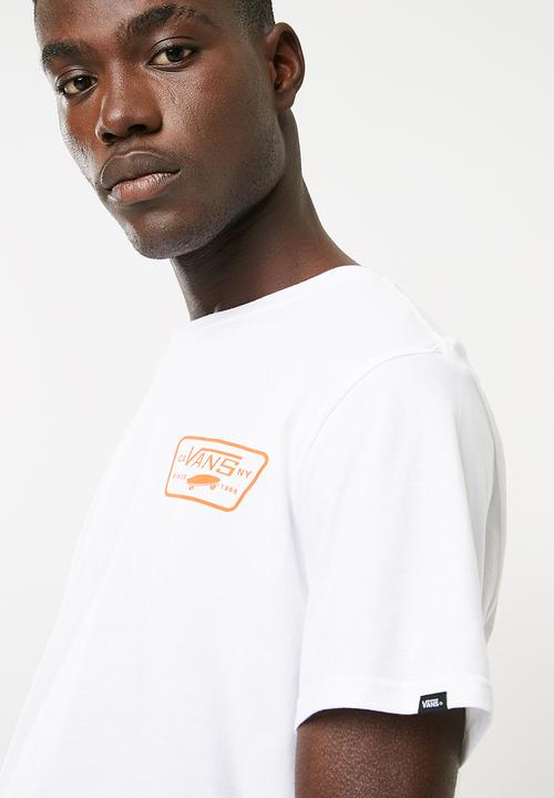 Vans - Full patch tee - white 