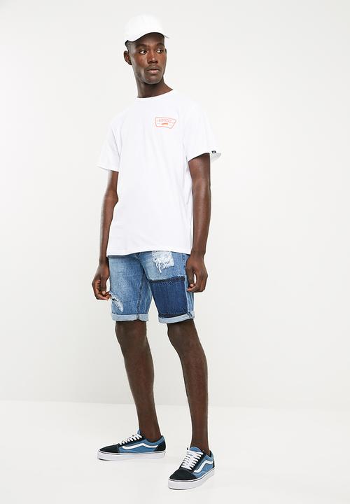 Vans - Full patch tee - white 