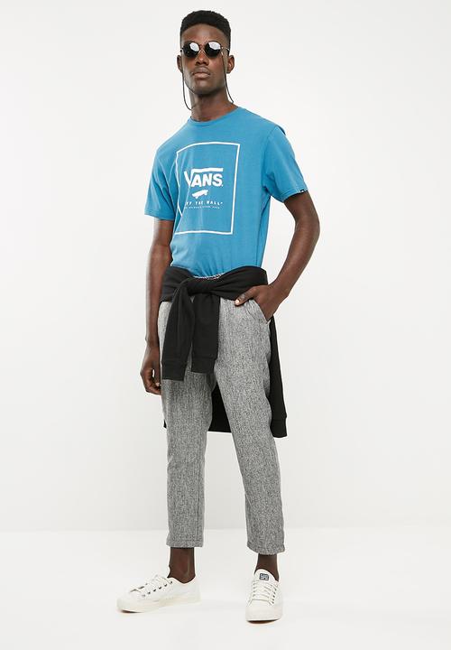 Vans - Print box tee - blue 