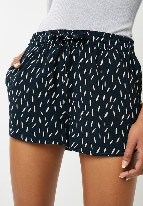 ONLY - Turner woven shorts - navy