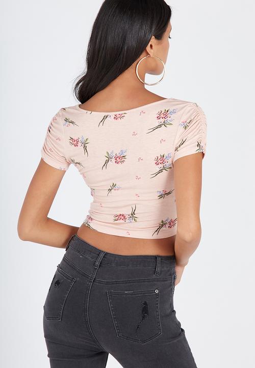 Supré  - Rouched top - pink
