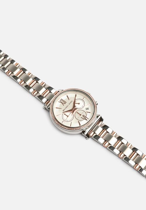 Michael Kors - Sofie MK6558 2 tone - silver/rose gold