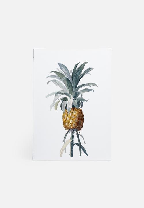 Sarah Allderman - Pineapple in yellow