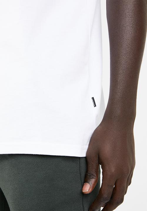 Converse - Wordmark tee - white
