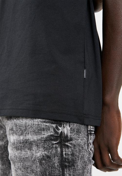 Converse - Star chevron box tee - black