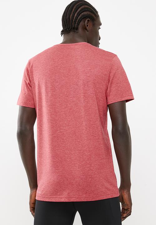 Reebok - Graphic TB tee - red melange