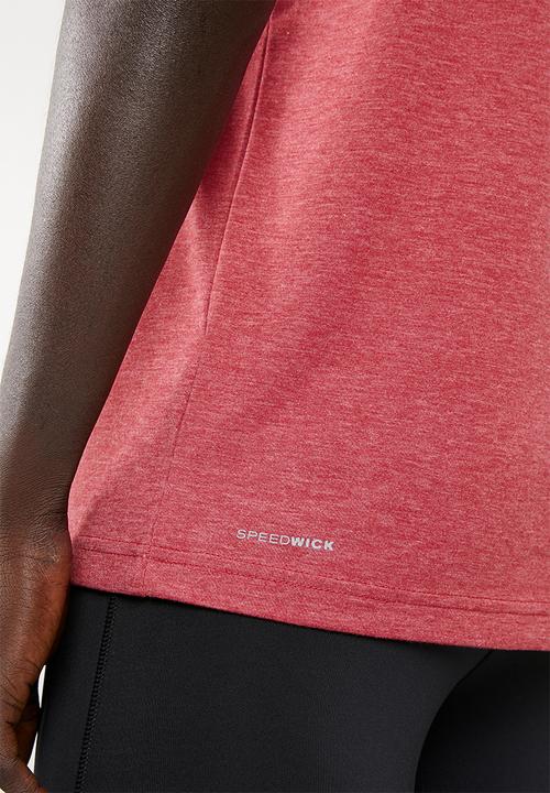 Reebok - Graphic TB tee - red melange