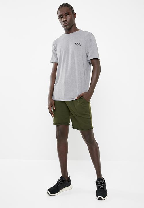 RVCA - Va vent short sleeve top-  grey