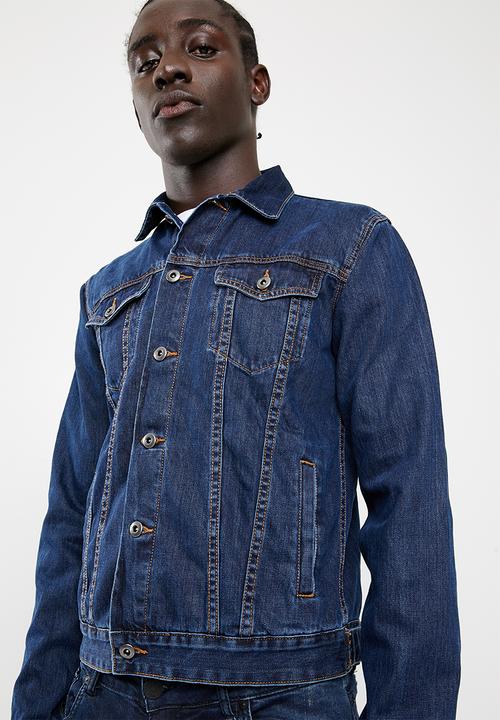Superbalist - San Fran denim trucker jacket - blue
