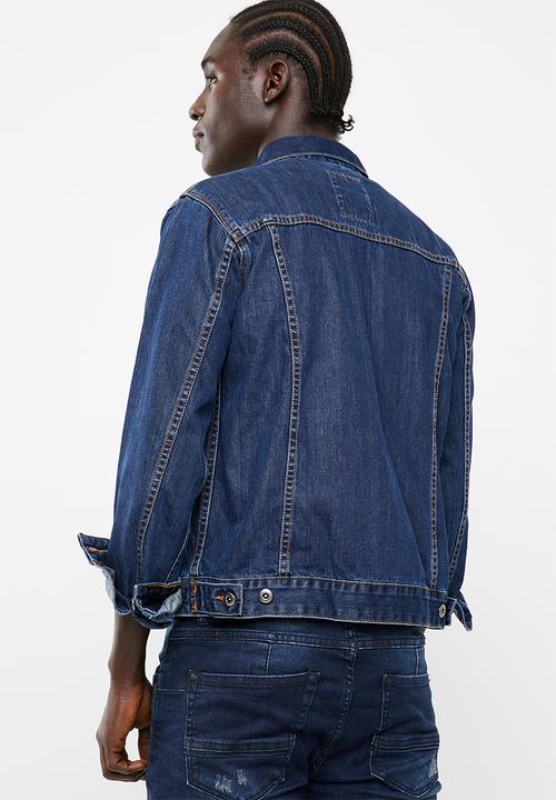 Superbalist - San Fran denim trucker jacket - blue