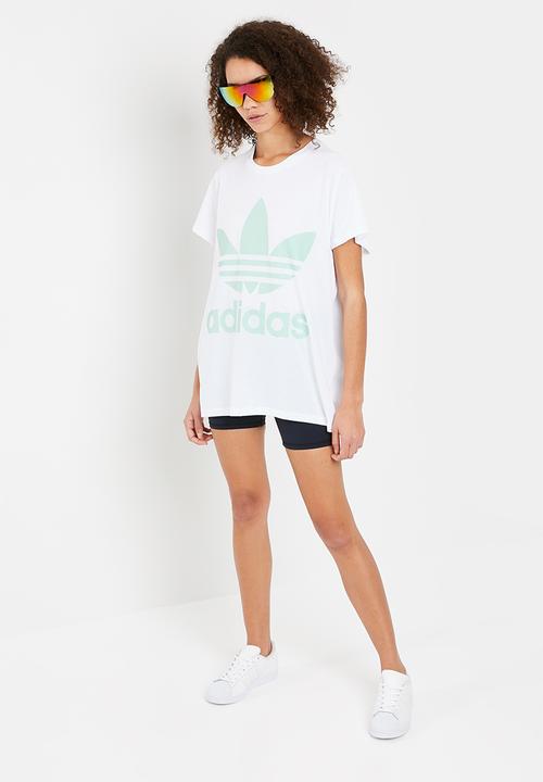adidas Originals - Adicolour tee - white & green