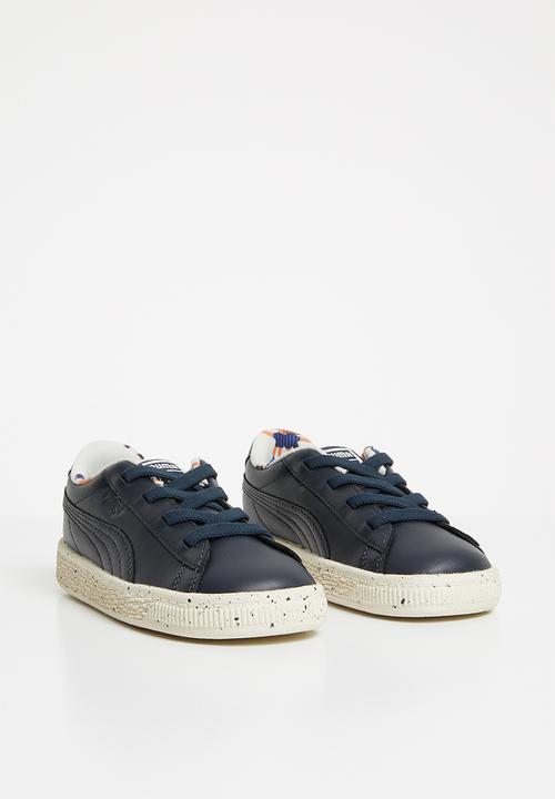 PUMA - Puma basket speckle infants - blue