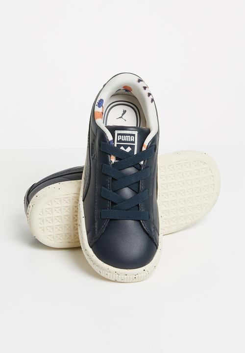 PUMA - Puma basket speckle infants - blue