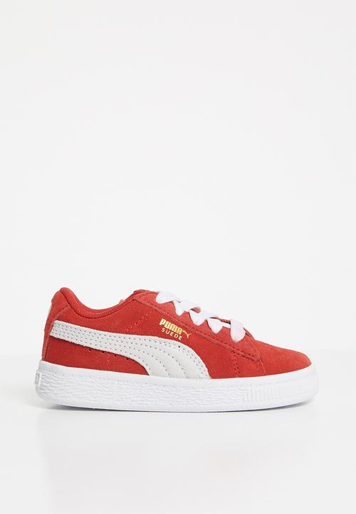 puma suede red