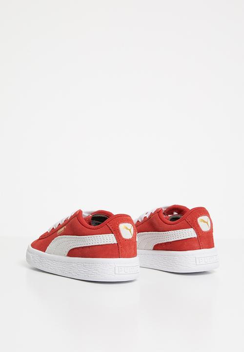 PUMA - Puma Suede Infants - red & white