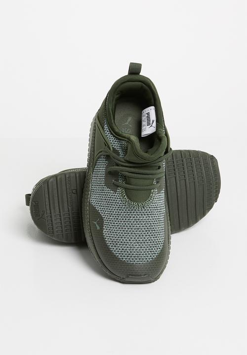 PUMA - Pacer next cage knit infants - green