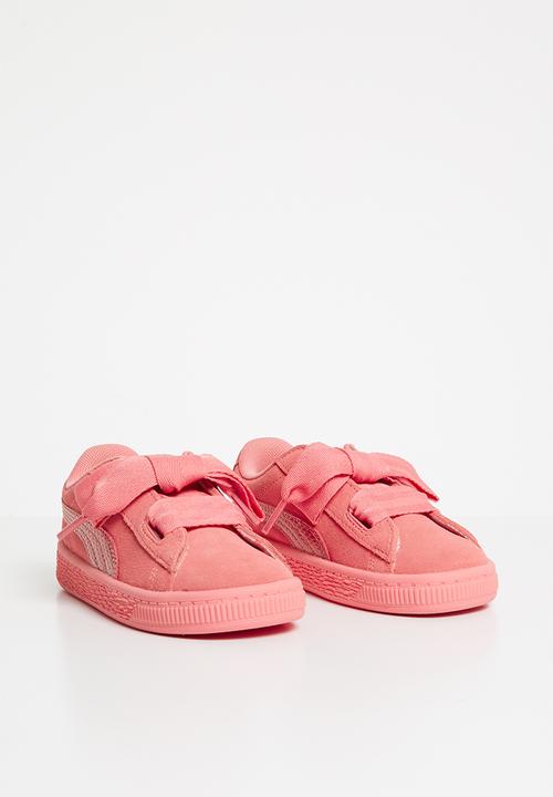 PUMA - Suede Heart Sneaker Infants - pink