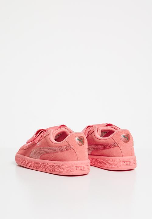 PUMA - Suede Heart Sneaker Infants - pink