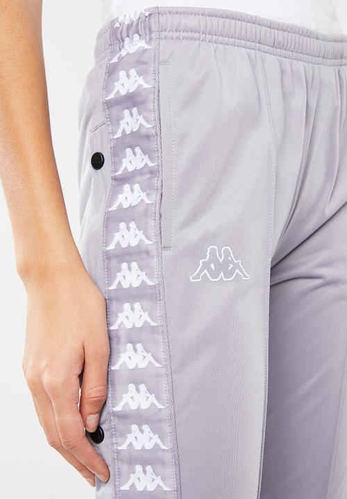 KAPPA - 222 Banda wastoria snaps long pants  - grey
