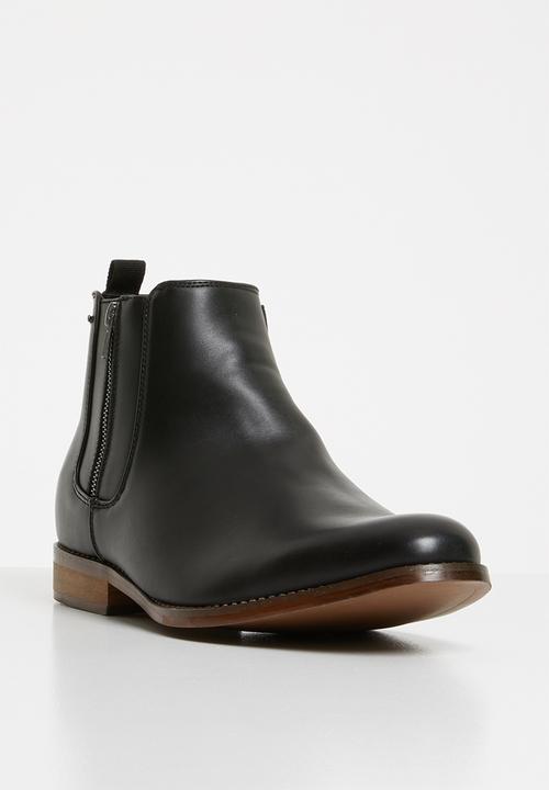 Anton Fabi - Pulido  zip up boot - black