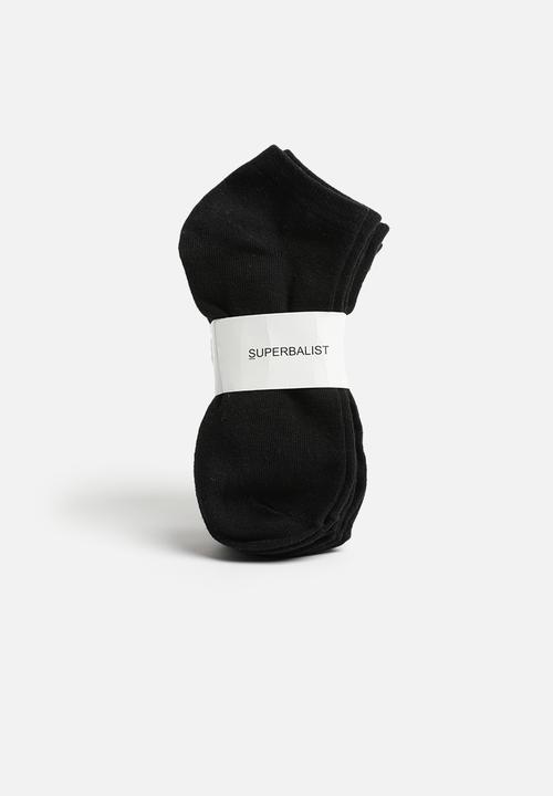 Superbalist - Low cut socks 5 pack - black