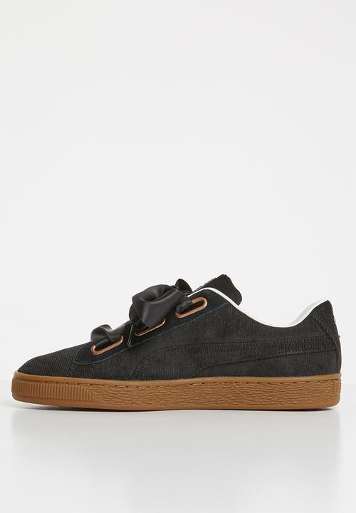 PUMA - Basket heart corduroy - black