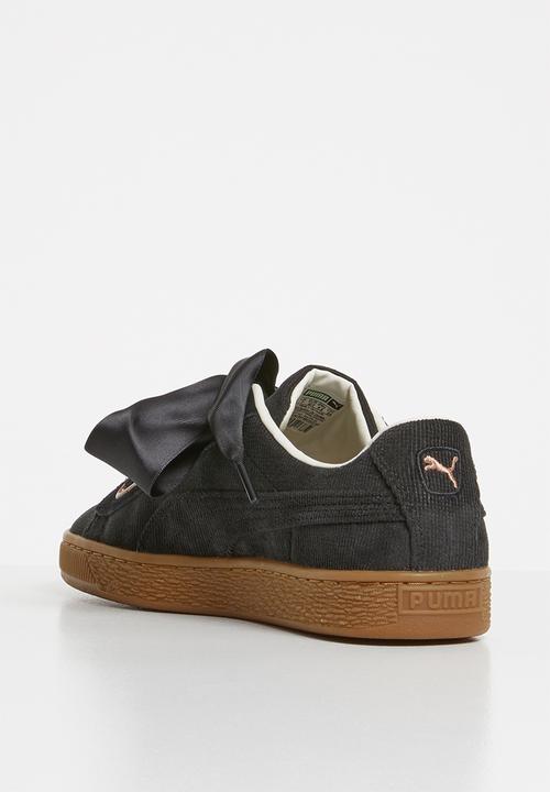 PUMA - Basket heart corduroy - black