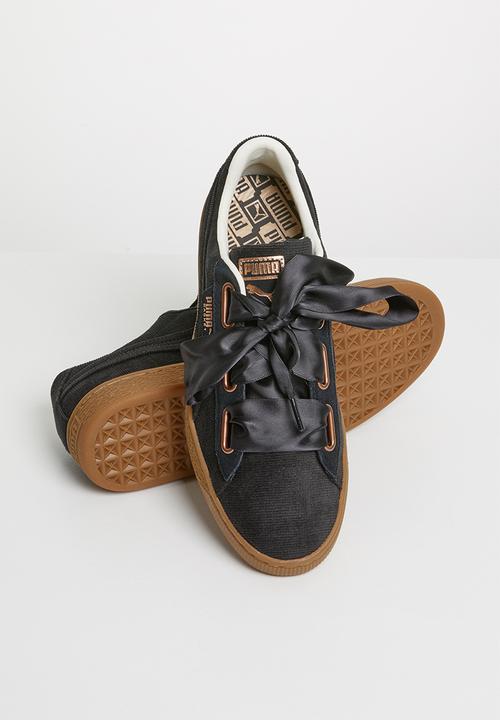 PUMA - Basket heart corduroy - black