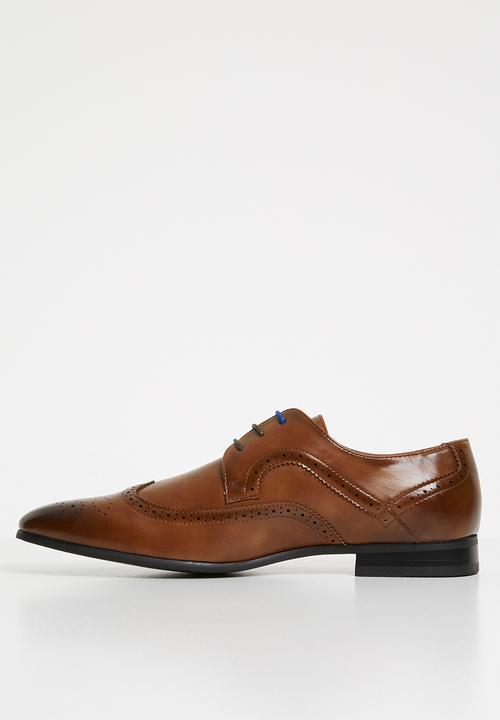 Gino Paoli - Lace-up brogue - tan