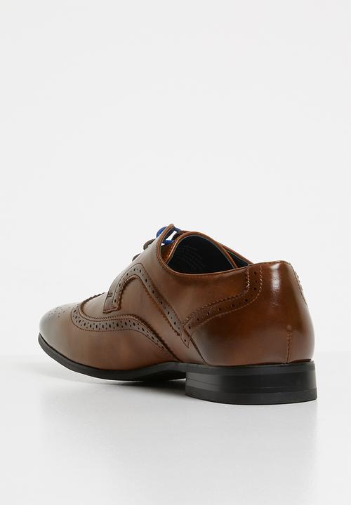 Gino Paoli - Lace-up brogue - tan