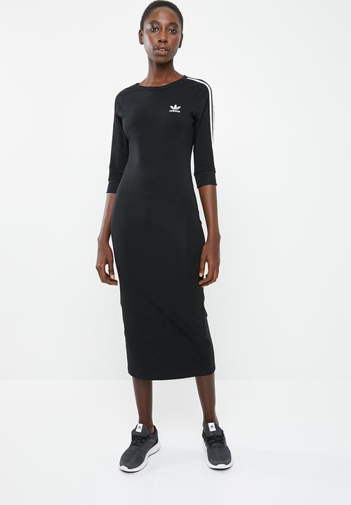 adidas Originals - 3 stripe dress - black