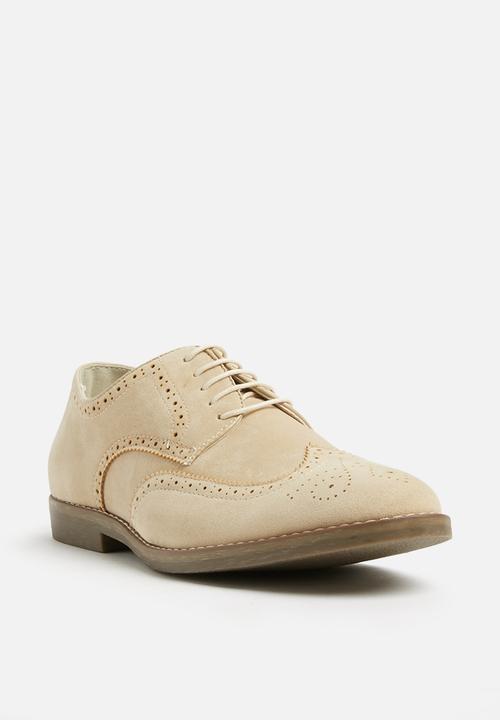 Superbalist - classic brogue - beige 