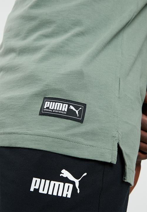 PUMA - Athletics tee - green