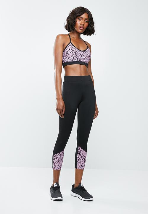 Superbalist - Core bra 2 pack - black & purple
